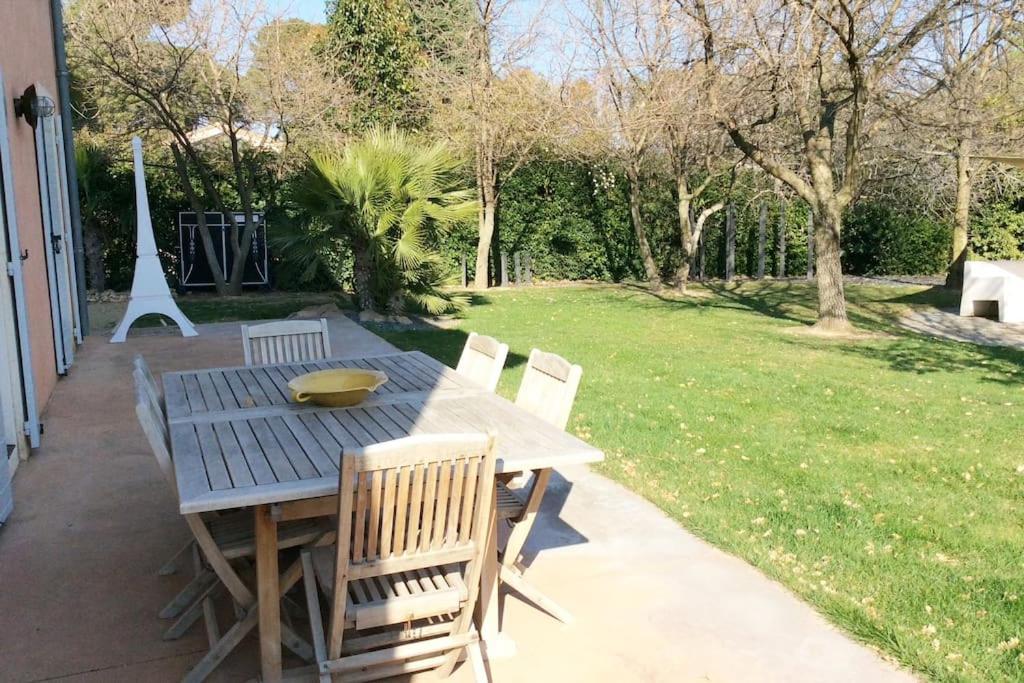 Bastide Languedocienne De Standing - Pezenas Le Clos De L'Amandier Exteriér fotografie